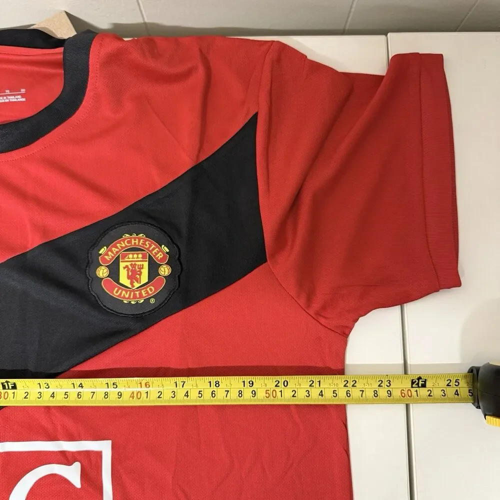 Nike Manchester United 2009-10 Home Shirt Retro Remake Fan Jersey Red Men XL NWT